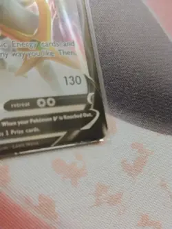Pokemon TCG Brilliant Stars 122/172 Arceus V Holo Ultra Rare Near Mint - Image 3