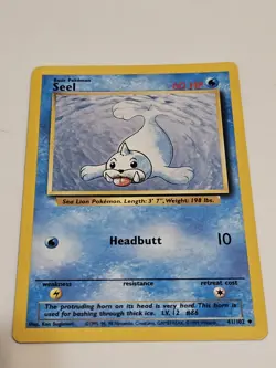 Seel 41/102, Base Set Pokemon TCG - Image 1
