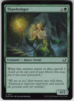 MTG Thawbringer 211 Edge of Eternities C Foil NM - Image 1