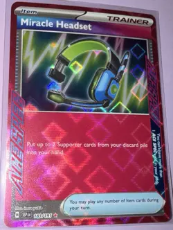 Pokemon Surging Sparks- Miracle Headset Holo 183/191 - Image 1