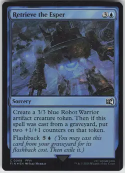MTG Retrieve the Esper 68 FINAL FANTASY C Foil NM - Image 1