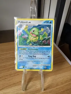 Pokemon TCG Politoed Holo Rare Legends Awakened 12/146 - Image 1