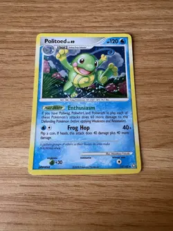Pokemon TCG Politoed Holo Rare Legends Awakened 12/146 - Image 2