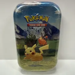 Ascended Heroes Pikachu Mini Tin - Pokemon TCG Sealed Pikachu and Tepig Mini Tin - Image 1