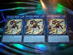 3x S:P Little Knight 1st Edition Common L26D-ENM32 Yu-Gi-Oh! - Image 1