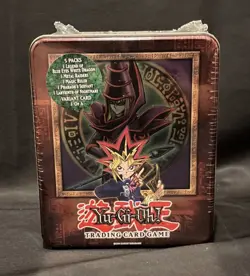 2003 Yugioh Collector Tin, Yugi/Dark Magician, MINT!, Fact Sealed &Case Fresh D3 - Image 1