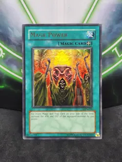 Yugioh Mage Power LON-050 Ultra Rare OG Print MP - Image 1