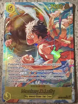 One Piece: Adventures On Kami’s Island - Monkey.D.Luffy OP15-119 SEC (Alt Art) - Image 1
