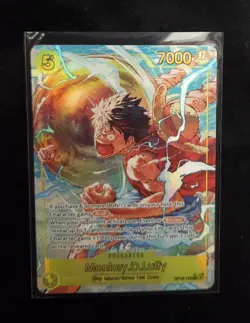 Monkey D. Luffy (Alt Art) OP15-119 SEC Adventure on KAMI's Island ENGLISH OP15 - Image 1