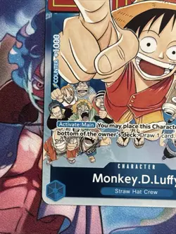 2023 Monkey.D.Luffy P-033 English Event Pack Vol. 2 One Piece Promo - NM- Read - Image 3