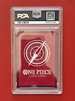 One Piece ST21-001 Monkey D Luffy Gear 5 Starter Deck 21 Alt Art Parallel PSA 10 - Image 3