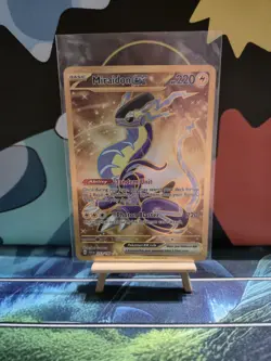 Pokemon TCG Miraidon EX Holo Card Scarlet Violet Base Set 253/198 - Image 1
