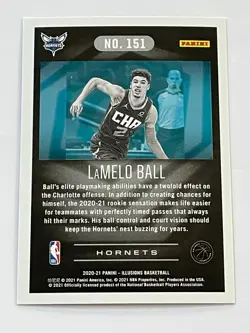 2020-21 Panini Illusions Basketball Rookie - LaMelo Ball RC - Charlotte Hornets - Image 2