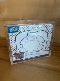 Pokemon Center 151 Elite Trainer Box ETB Scarlet Violet TCG New Sealed + Acrylic - Image 1