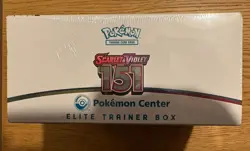 Pokemon Center 151 Elite Trainer Box ETB Scarlet Violet TCG New Sealed - Image 5