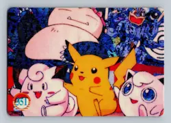 Pokemon Card - Clefairy, Pikachu & Jigglypuff #351 - Vending Machine - Holo - Image 1