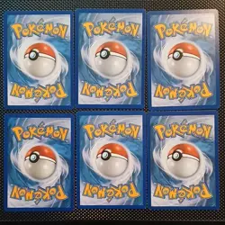 Pokemon Lot of 6 reverse Holo Cards Flabebe Jigglypuff Snubbull Staryu Raichu - Image 2