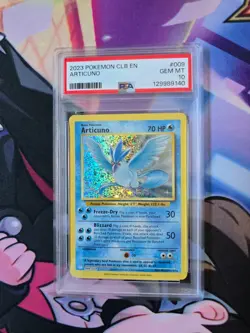 Pokemon Articuno CLB 009/034 Trading Card Game Classic Holo PSA 10 *LOW POP* - Image 1