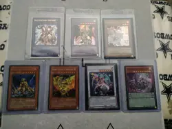 Lot Of 7 Valuable Yugioh Trading Cards - Image 1