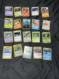 Vintage Pokemon Base Era To EX DO MP-DMG Card Lot 20 Cards Liquidation - Image 1