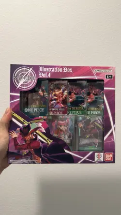 Bandai Namco One Piece Card Game Illustration Box Vol.4 & Vol.3 + Promo Cards - Image 5