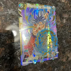 Ultimate Form Son Goku Alt Art GOLD STAMP Foil Dragon Ball Super Card Game | NM - Image 3
