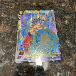 Ultimate Form Son Goku Alt Art GOLD STAMP Foil Dragon Ball Super Card Game | NM - Image 4