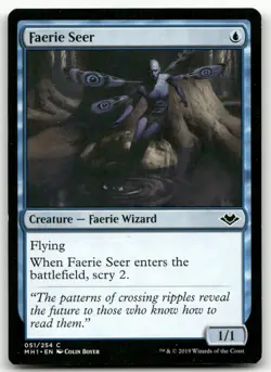 Faerie Seer #51 (NM) Modern Horizons MH1 Magic MTG - Image 1