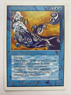 Air Elemental MTG Unlimited Magic The Gathering LP - Image 1