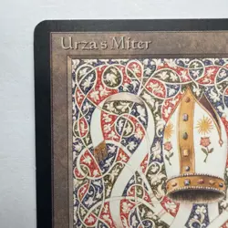 Urza's Miter Antiquities ATQ Artifact Regular MTG LP Vintage 1994 - Image 3