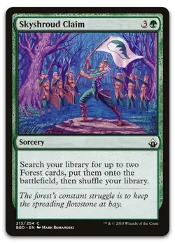 Skyshroud Claim #213 (NM) Battlebond BBD Magic MTG - Image 1