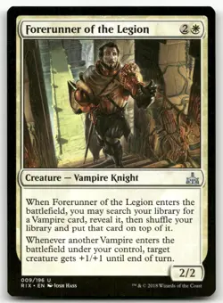 Forerunner of the Legion #9 (NM) Rivals of Ixalan RIX Magic MTG - Image 1