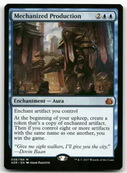 Mechanized Production #38 (NM) Aether Revolt AER Magic MTG - Image 1