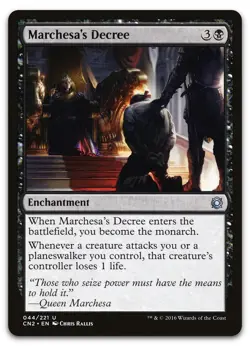 Marchesa's Decree #44 (NM) Conspiracy Take the Crown CN2 Magic MTG - Image 1