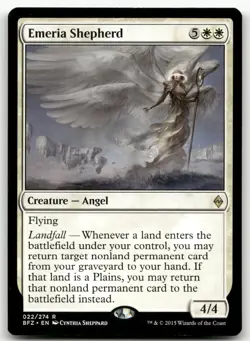 Emeria Shepherd #22 (NM) Battle for Zendikar BFZ Magic MTG - Image 1