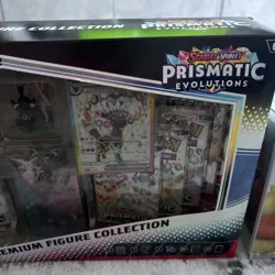 Pokemon TCG Scarlet & Violet Prismatic Evolutions Premium Figure Collection Set - Image 2