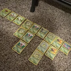 Pokemon TCG Jungle Wizards Venomoth Victreebel Pinsir Lot 15 Cards - Image 1