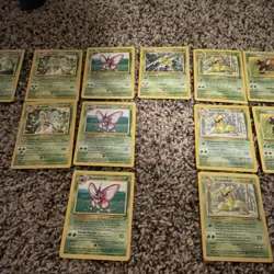 Pokemon TCG Jungle Wizards Venomoth Victreebel Pinsir Lot 15 Cards - Image 3