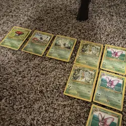 Pokemon TCG Jungle Wizards Venomoth Victreebel Pinsir Lot 15 Cards - Image 4