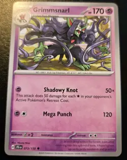 Grimmsnarl 073/159 Uncommon Scarlet & Violet: Journey Together Pokemon TCG - Image 1