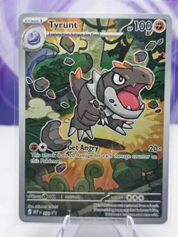 Pokemon TCG Tyrunt 070 Perfect Order ETB Black Star Promo Holo MEP070 - Image 1