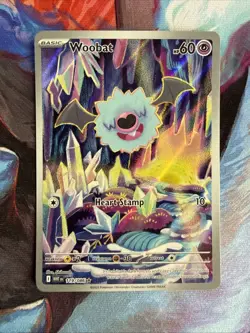 Pokemon TCG - Woobat - 119/086 (Illustration Rare) - SV: White Flare - Image 1