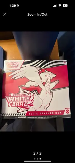 Pokemon Black Bolt and White Flare ETB Elite Trainer Box Sealed Set Of 2 - Image 2