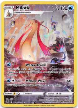 Milotic TG02/TG30 Holo Silver Tempest Trainer Gallery LP - Image 1