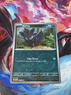 Zorua 061/086 White Flare Reverse Holo Pokemon TCG NM - Image 1