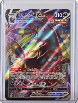 Sylveon VMAX (075/203) & Umbreon VMAX (095/203) Pokemon Evolving Skies [UR] Lot - Image 3