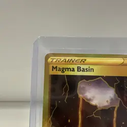 Magma Basin Pokemon Brilliant Stars 185/172 Secret Ultra Rare Full Art SWSH NM - Image 2