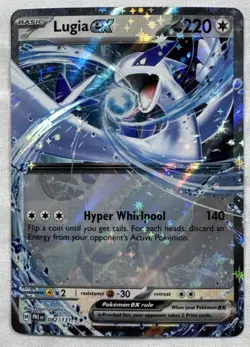 Lugia ex 082/131 Double Rare Prismatic Evolutions Pokemon TCG Near Mint - Image 1