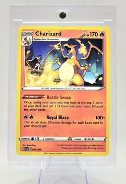 Pokemon TCG Charizard 001/015 McDonald's Promos 2024 Stage 2 - Image 1