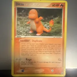 Pokemon Ditto (Charmander) 061/113 Delta Species Common Basic HP60 Regular - Image 1